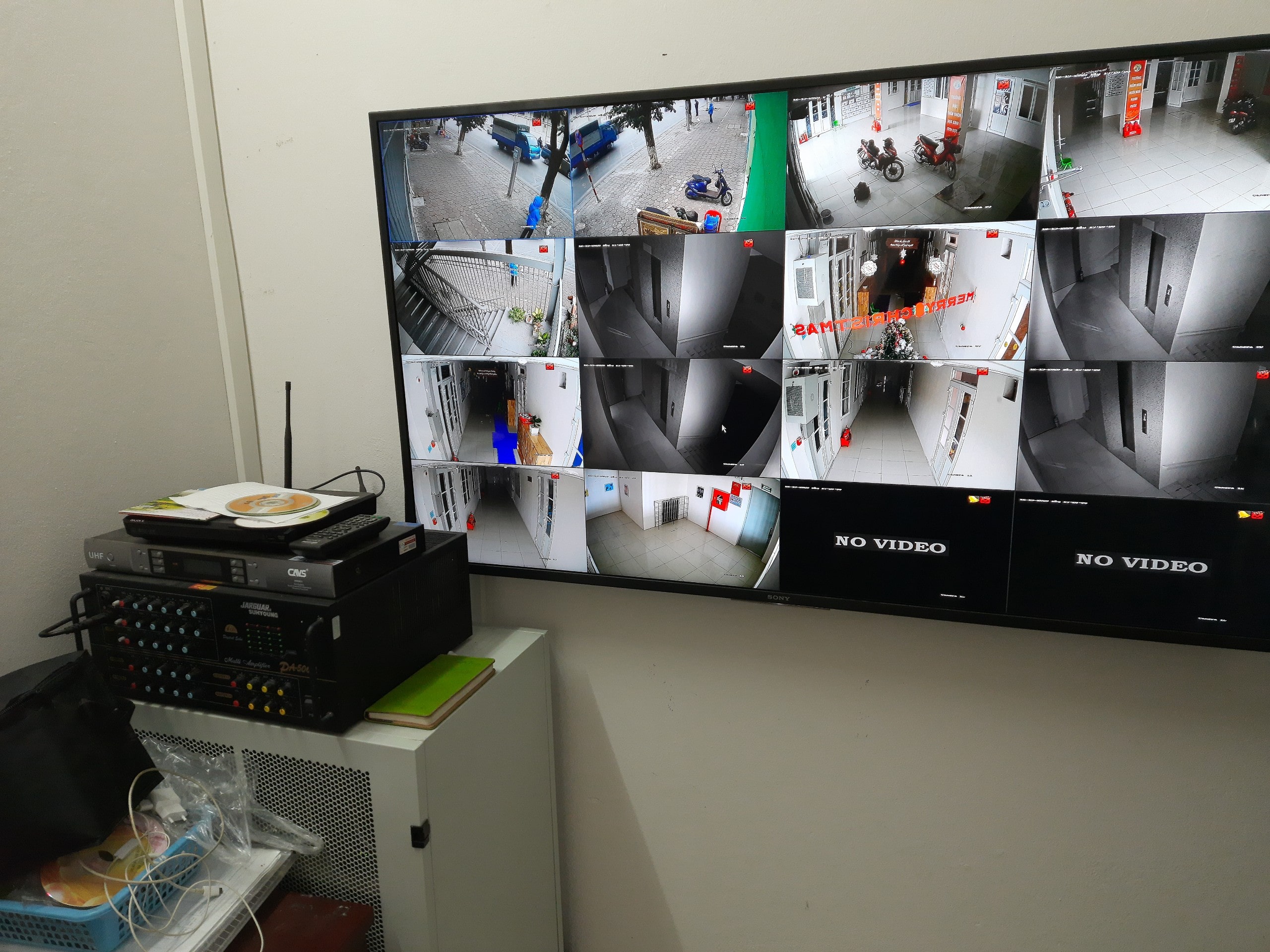 Lắp trọn bộ 14 camera Hikvision 2.0-1080P-tại trường mầm non 147 Nguyễn Thái Học-Ba Đình-HN